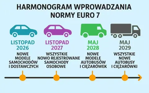 Normy Euro dla ciężarówek: Limity, e-TOLL, SCT i Euro 7 w Polsce